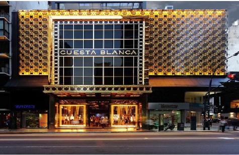 南城门头设计与商业空间的纽带。