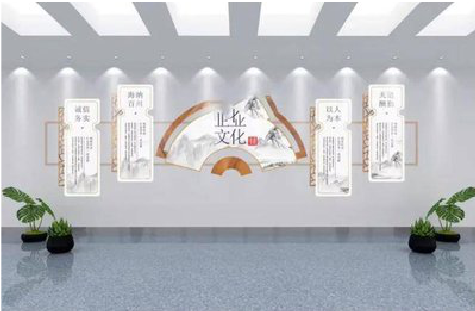 南城企业文化墙设计的核心要素。