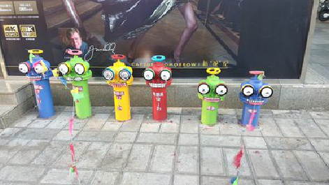 南城商业区彩绘