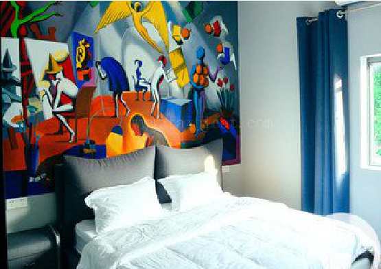 南城对于酒店的墙体彩绘而言更注重哪些方面？