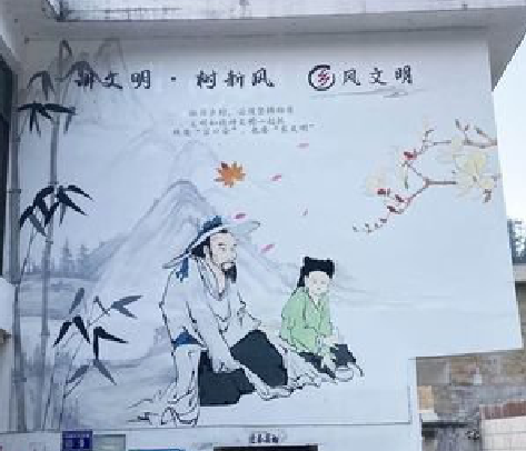 南城分享几个墙绘保养知识。