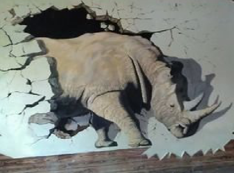 南城在墙绘中，如何绘制3D效果？