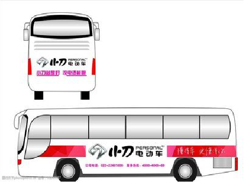 南城公交车身贴如何完美贴合？