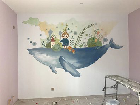 南城手绘墙的特点及优势。